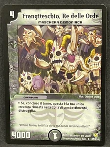 DUEL MASTERS DM06 FRANGITESCHIO RE DELLE ORDE NONCOMUNE 67/110 NM ITA - Picture 1 of 2