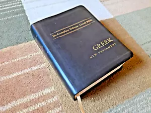 Complete Hebrew-Greek Bible by F. J. A. Hort (2017, Imitation Leather) FAST SHIP - Imagen 1 de 3