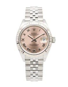 Rolex Datejust 28 Stainless Steel & White Gold / Salmon Dial / 2020 / 279174 - Picture 1 of 7