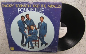SMOKEY ROBINSON & THE MIRACLES-FOUR IN BLUE,RARE DJ COPY,TS297 DJ,VINYL LP ALBUM - Imagen 1 de 16