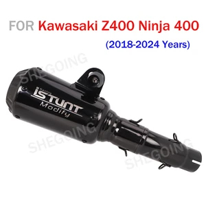 Para Kawasaki Ninja 400 Z400 17-24 Escape Deslizable Moto Para Ninja 500 - Imagen 1 de 5