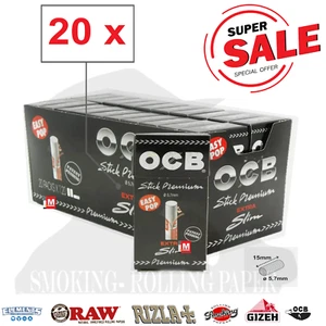 Filtri OCB Extra Slim 5,7mm – 20 Scatole – Ultra Sottile per Rolling Manuale - Zdjęcie 1 z 1
