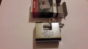 IBFM 9960 (Italia) Alta Seguridad Resistencia Pesada Candado Blindado - Imagen 1 de 7