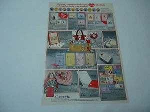 Cathy Comic Character 1985 Current Inc. Merchandise Flyer Stickers Cards Mugs - Picture 1 of 2