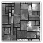 2 x Square Stickers 10 cm - Pretty Stained Glass Window  #38120