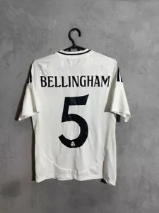 Camiseta de fútbol local Bellingham Real Madrid 2024 Adidas joven talla L 13-14 años - Imagen 1 de 10