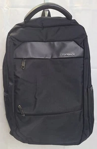 Men's Van Heusen Backpack Black Heavy Duty Laptop Bag - Picture 1 of 6