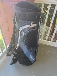 Walter Hagen Cart Golf Bag 14 Way Felt Dividers W/ Padded Shoulder Stap - Picture 1 of 6