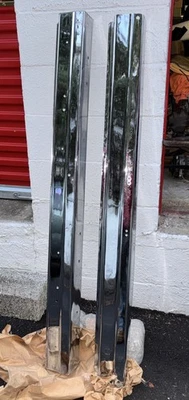 Subaru Chrome Bumper Set New 1979 GL DL 4WD Wagon 1980 1981 Brat 1600 1800 EA71 - Image 1 of 4