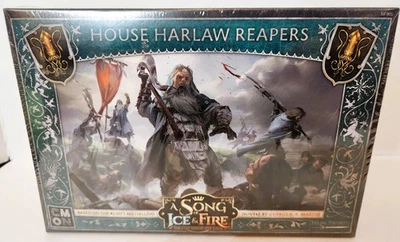 HOUSE HARLAW REAPERS A Song of Ice Fire ASOIAF Miniatures CMON BRAND NEW SEALED - Image 1 of 2