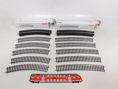 Märklin H0 AC 20x Track Piece K-Track Curved 2221 2274 Mint Box #DT76-1 - Image 1 of 3