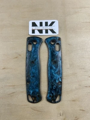 Básculas de mango de bugout hechas en banco de cobre para naufragio “Vértebras” personalizadas Nodak Foto 1 de 2