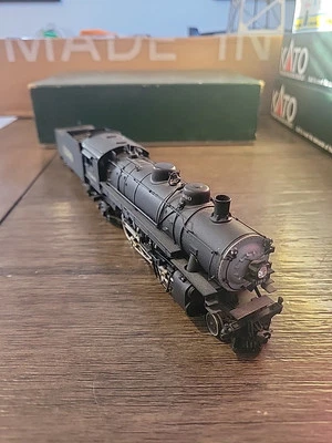 HO NORTHWEST SHORT LINE CLASS "Q-6" SANTA FE 4-6-2 DC POWERED (BRASS) - Image 1 of 4