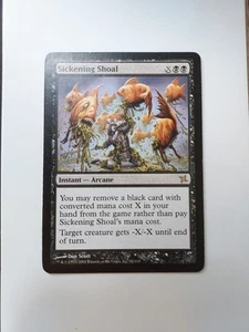 Sickening Shoal Betrayers of Kamigawa Regular Lp/hp - Picture 1 of 2