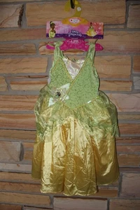 Disney Store Princess The Frog Tiana Girls Dress/Halloween Costume~size 4-6 NWT - Picture 1 of 2