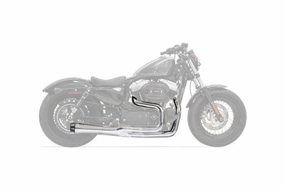 Bassani Road Rage II 2-Into-1 System Mega-Power Series/Short/Chrome (1X22R) - Image 1 of 2