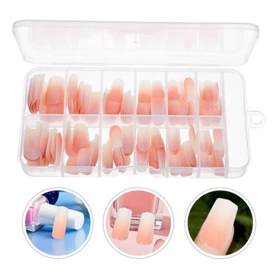  120 Stück Farbverlaufs-Press-On-Nägel – Abnehmbare, tragbare, aufklebbare - Bild 1 von 4