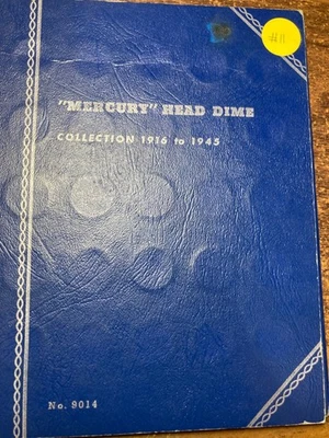 Conjunto quase completo de 76 moedas 1916-1945 Mercury Dime Collection (-16-D) conjunto #11 - Imagem 1 de 4