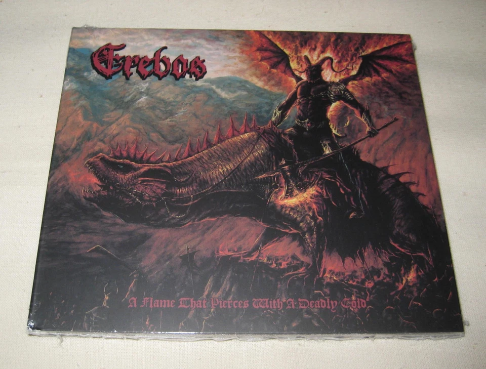 Erebos - A Flame That Pierces With A Deadly Cold CD cân bardd summoning eldamar - Bild 1 von 2