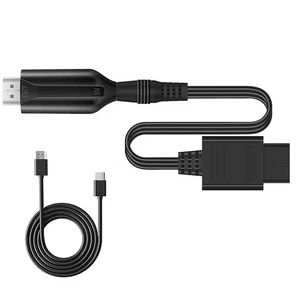 1080p For N64 To Hdmi Hd Game Console Adapter For Nintendo 64/NGC/SNES 100cm - Picture 1 of 12