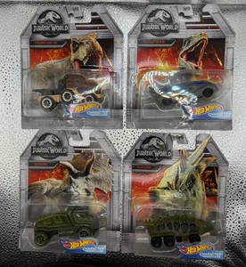 Hot Wheels Jurassic World Complete Premiere Collection Of 4/5 Missing #5 2017 - Picture 1 of 5