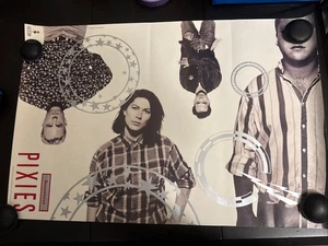 Vintage PIXIES Band Photo Poster Bossanova Kevin Westenberg 1990 Promo Only 4AD - Picture 1 of 24