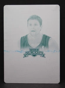 Luke Ridnour 2012-13 Panini Crusade Quest #13 Jersey BLUE PRINTING PLATE 1/1 - Picture 1 of 2