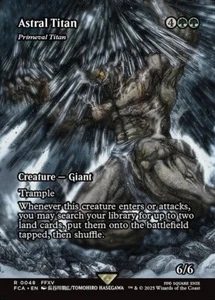 Astral Titan x1 1x Escaparate Final Fantasy FCA CASI NUEVO COMO NUEVO MTG - Imagen 1 de 1