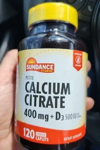 Sundance Calcium Citrate 400mg + D3 500IU - Picture 1 of 4