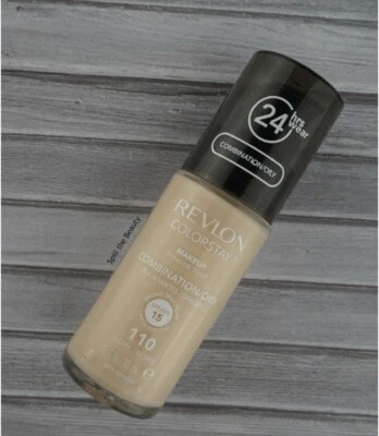 6 x REVLON COLORSTAY 24HR FOUNDATION MAKEUP COMBINATION/OILY SKIN 110 IVORY - Image 1 of 3