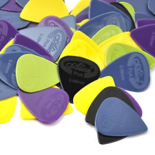 Lots of 100pcs Alice 0.58mm Anti-slip Nylon Guitar Picks Plectrums Mixed Colors