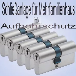 Schließanlage, Schließzylinder gleichschließend, für Einfamilienhaus - Bild 1 von 1