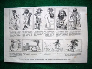 Esposizione del Gran Concorso per il ritratto di S. E. Depretis nel 1886 - Picture 1 of 1