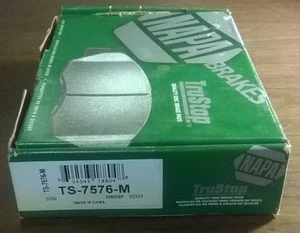 NAPA TruStop Disc Brake Pads TS-7576-M - Picture 1 of 2