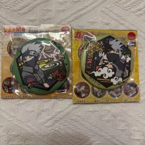 Naruto Shippuden Button badge Lot 2 set Kakashi Ninja anime Japan m585 - Picture 1 of 3