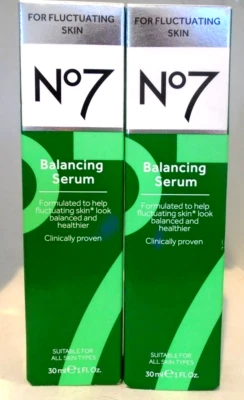 No7 Balancing Serum For Fluctuating Skin 1 oz 2-PACK - Image 1 of 2
