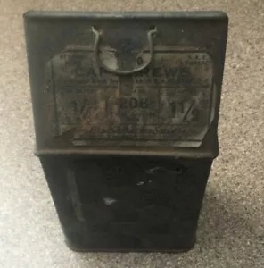 VINTAGE ATLAS BOLT $ SCREW TIN ADVERTISING TIN CLEVELAND, OHI - Picture 1 of 6