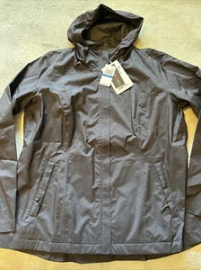 32 Degrees Women's Water-Resistant Hooded Raincoat New From Macy’s Black XL - Picture 1 of 16