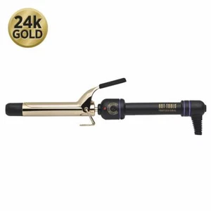 Hot Tools Professional 24K Gold Signature Series Curling Iron/Wand 1" Model 1181 - Picture 1 of 7