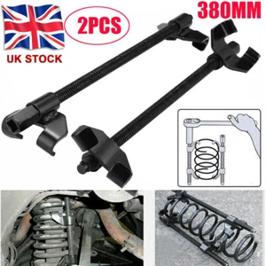380MM COIL SPRING COMPRESSOR HEAVY DUTY PAIR OF SUSPENSION CLAMPS TOOL FOR CAR - Picture 1 of 11