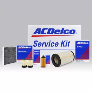 Genuine AC Delco Service Filter Kit Oil Air Fuel Cabin For RG Holden Colorado - Picture 1 of 5