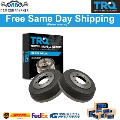 Nuevo juego de pares de tambor de freno trasero TRQ para Infiniti QX4 1991-2004 Nissan Frontier D21 Foto 1 de 4