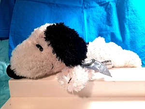 PEANUTS 70th Anniversary FLOPPY SNOOPY Plush w/ Silver Sparkles NWT by HALLMARK - Picture 1 of 12