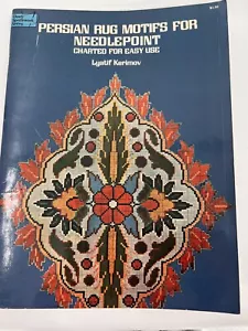 Dover Needleworks Series Baroque Designs and Persian Rug Motifs for Needlepoint - Picture 1 of 10