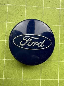One Genuine Factory OEM Ford Wheel Center Hub Cap Blue 6M21-1003-AA 2. S2 - Picture 1 of 5