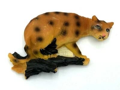 CALAMITA DECORATIVA MAGNETE ANIMALI LINCE CM 9 IN RESINA PER FRIGORIFERO CAPPA