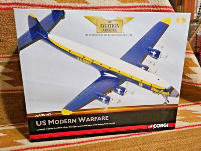 🔥 CORGI AA35102 Lockheed C121J Super Constellation USN BLUE ANGELS L.Ed🔥NIBOX! - Image 1 of 4