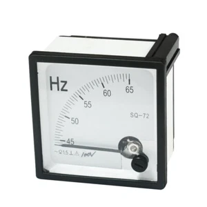 Arabic Numerals 45-65Hz 45-65 HERTZ Frequency Panel Meter AC 100V - Picture 1 of 2
