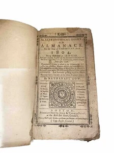The Rare Aberdeen Almanack, for the year 1804. - Foto 1 di 11