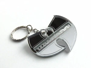 Wu Tang Clan keychain Laser cut engraved mirror plastic - Picture 1 of 10